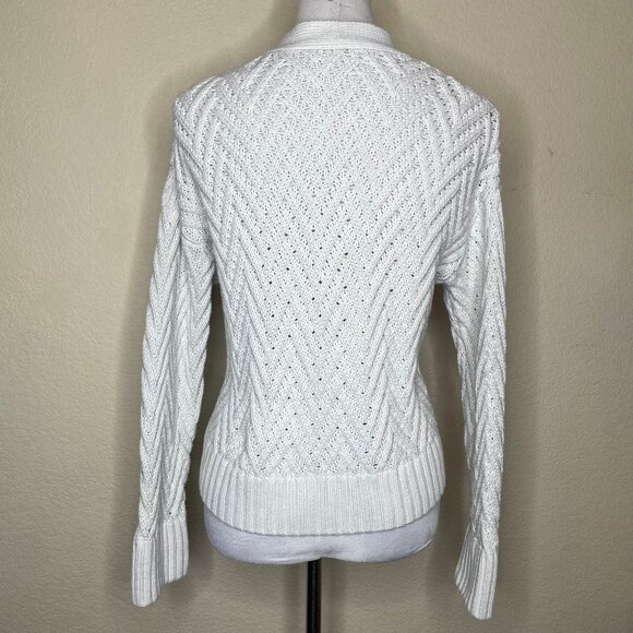 dip Women's Thick Cable Knit Button Cardigan Sweater Cold Weather Plus Size XL - Picture 6 of 12